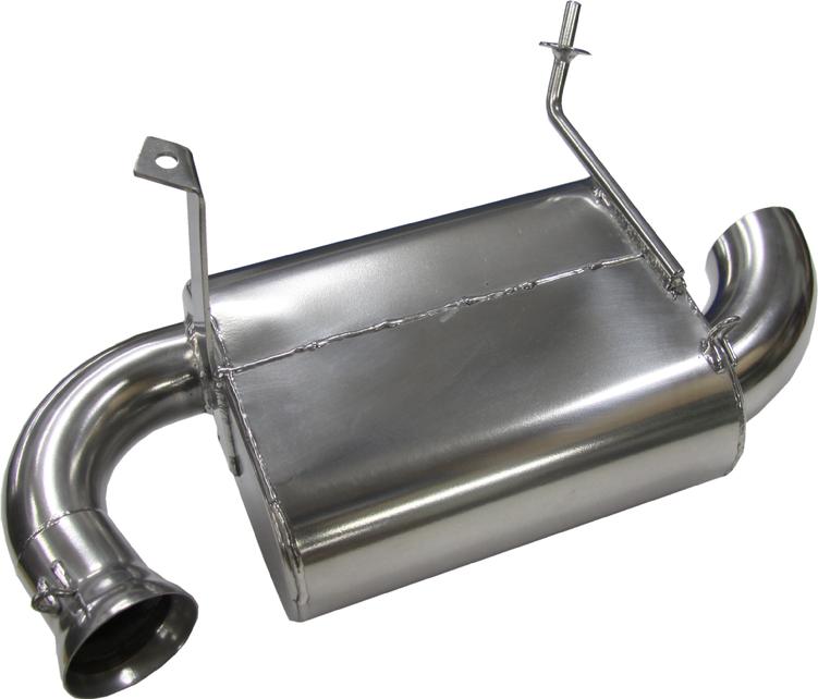 3 inlet exhaust muffler